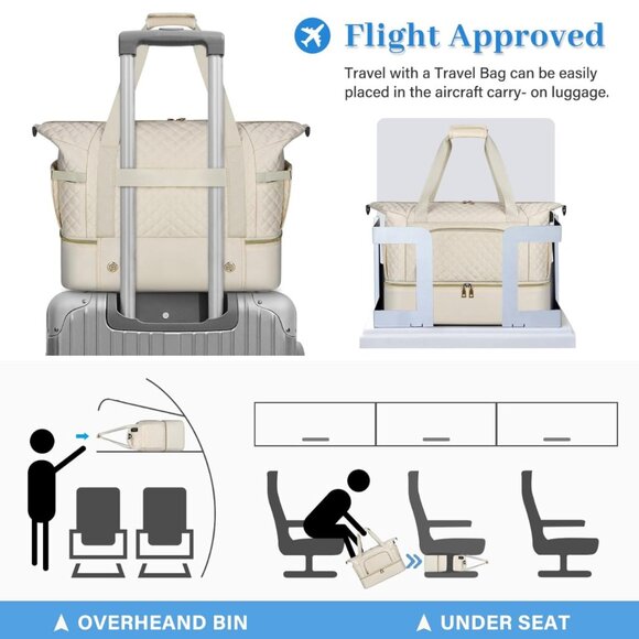 Brand New Large Size Travel Gym Sports Bags With Wet Pocket Waterproof With USB/ - Picture 8 of 9